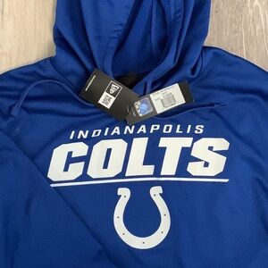 NFL INDIANAPOLIS COLTS NEW ERA HOODIE*XL*